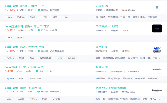 RHCE薪资4