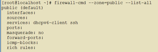RHEL7中防火墙firewalld的配置(1)