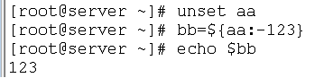4. linux shell 变量扩展：测试存在性及空值 